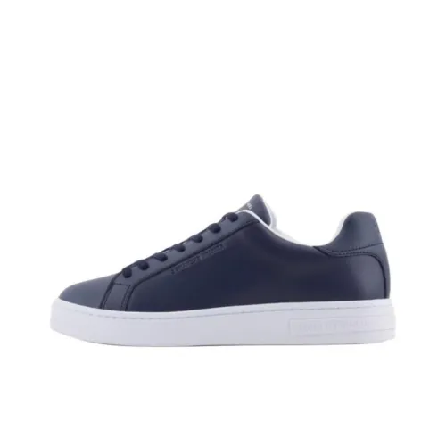 ARMANI EXCHANGE Skateboard Shoes Men Low-Top Blue