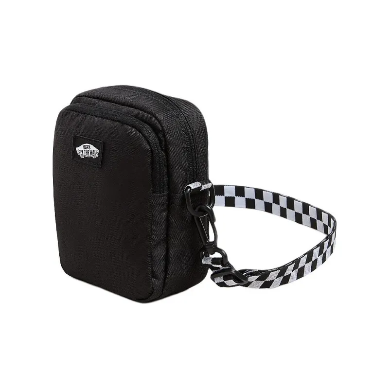 Vans Polyester Shoulder Bag, Crossbody Bag Unisex Black-1