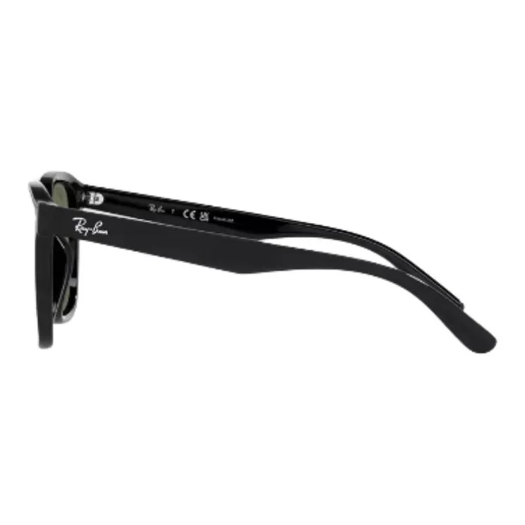 RayBan Square Sunglasses Unisex Black-2