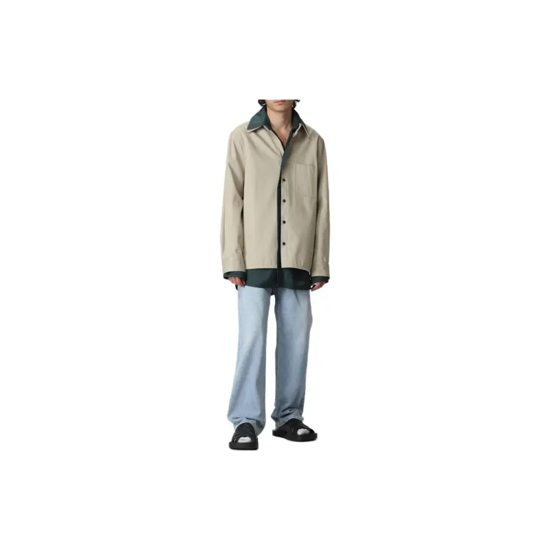 Bottega Veneta Relaxed Fit Twill Double Shirt-2