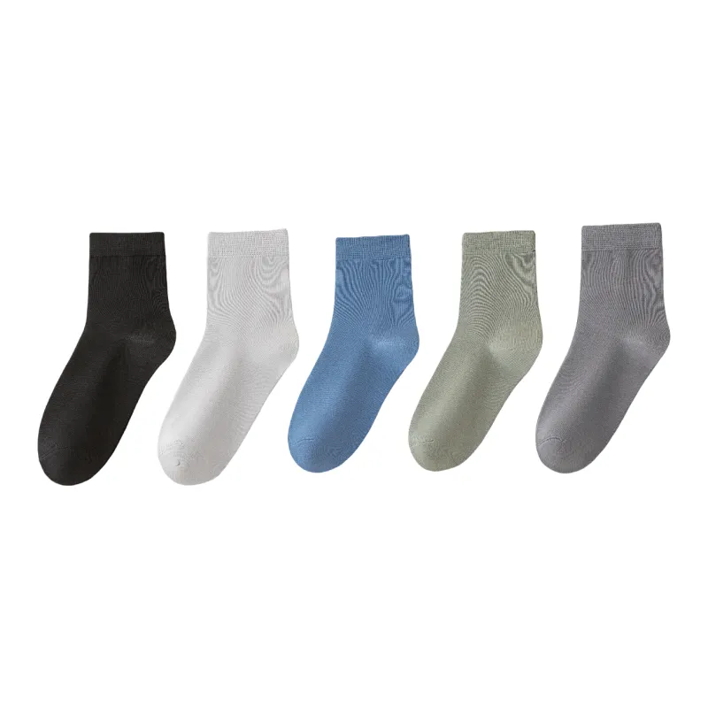 Yalu Mid Calf Socks Men's 5 Pack-0
