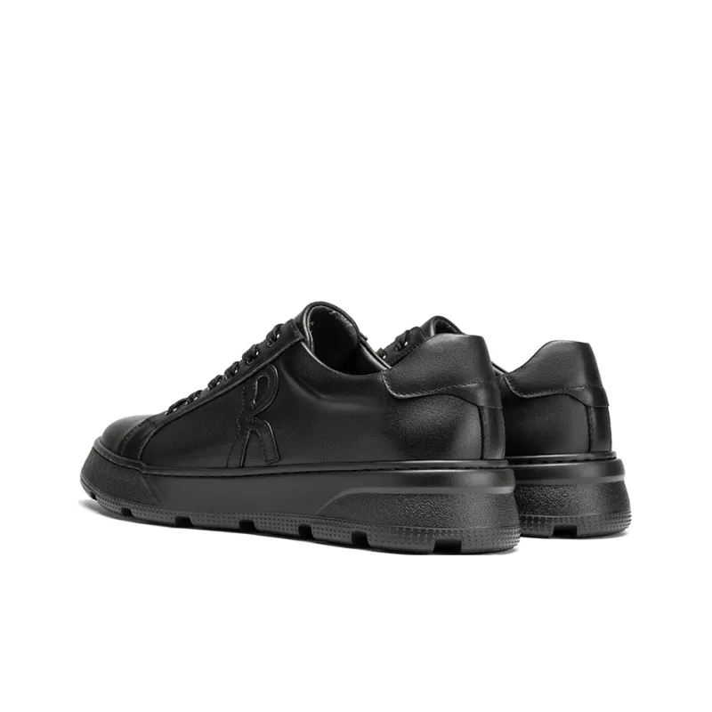 ROBERTA DI CAMERINO Height Increasing Low Top Casual Shoes Men's Black-3