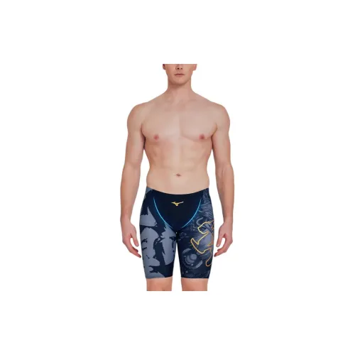 Mizuno Swimming Shorts Men Dark Grain Black