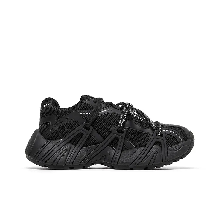 Acupuncture Height Increasing, Abrasion Resistant, Lightweight, And Breathable Low Top Chunky Sneakers Women's-1