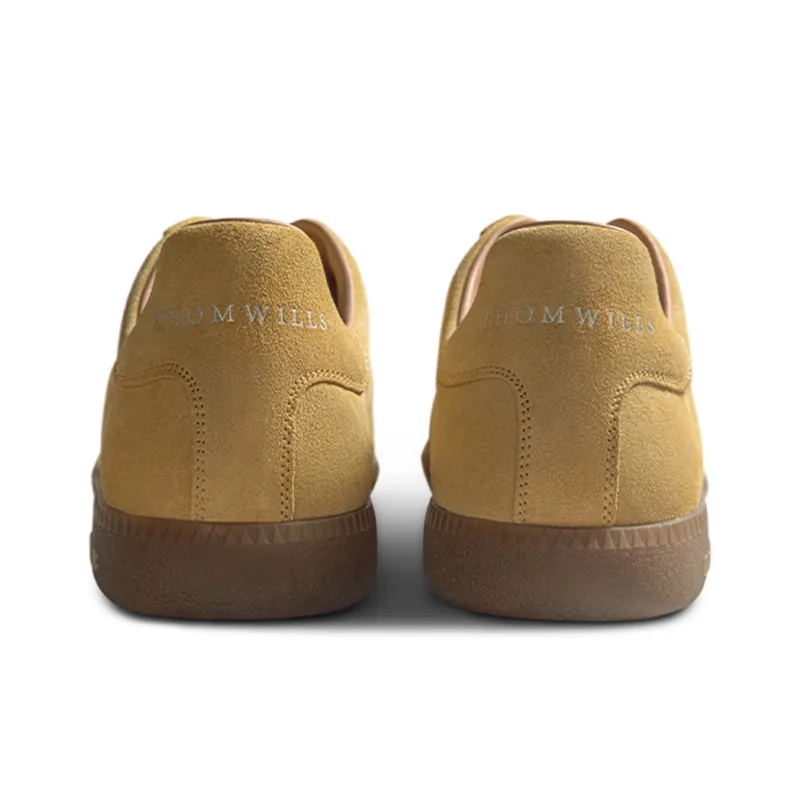THOM WILLS Trendy Vintage Suede German Army Trainers Low Top Skateboard Shoes Men's-3