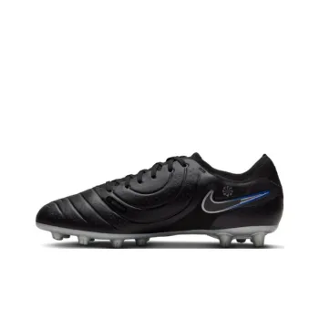 Nike Tiempo Legend 10 HG Rubber Short Studs Anti Slip Wear Resistant Soccer Shoes Men's Black