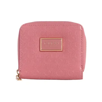 GUESS Artificial Leather Wallet Small Size Women's Pink