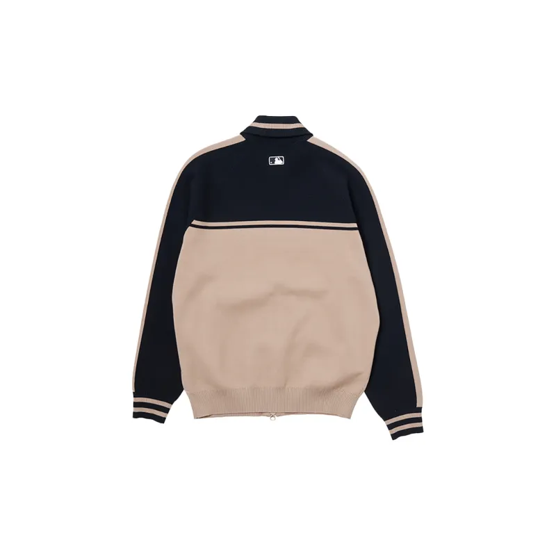 MLB Varsity Collection New York Yankees Knitwear Unisex Khaki-1