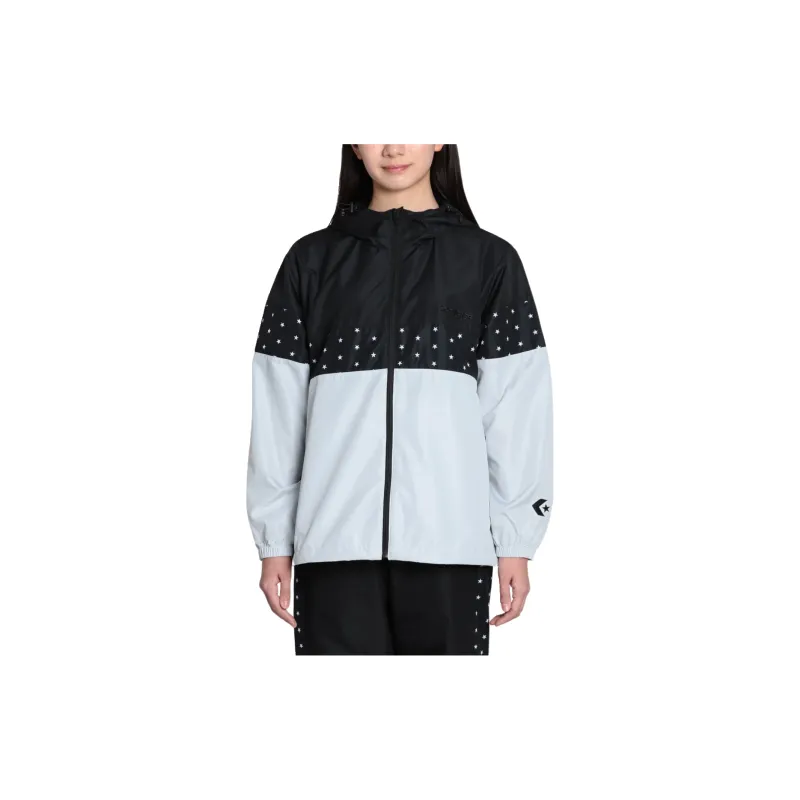 Converse STAR DOT PRINT JACKET Jacket Women's Black-5