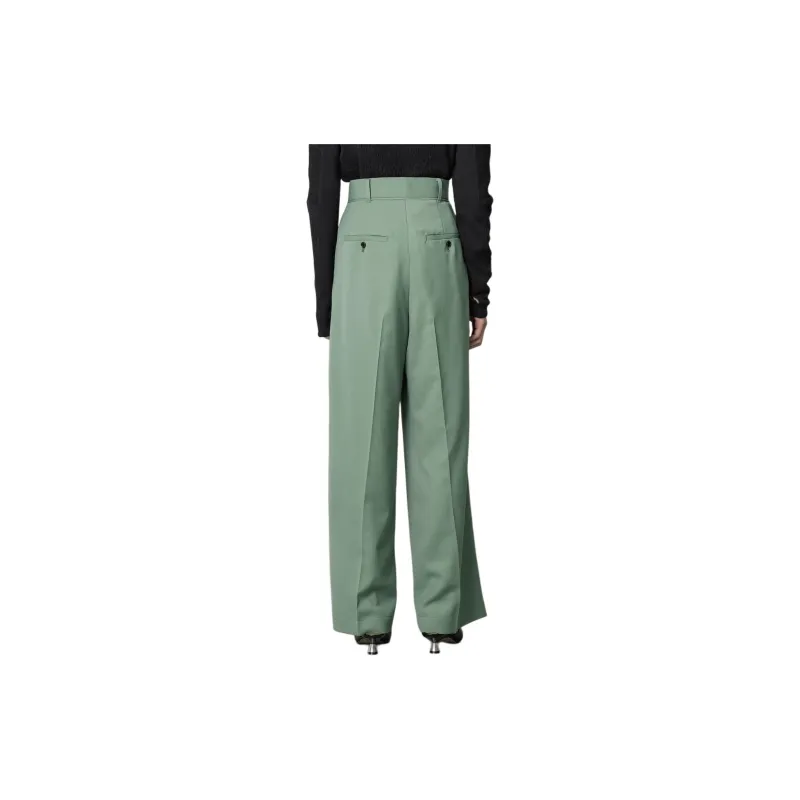 PUBLIC TOKYO FW24 Casual Pants Women's Green-1