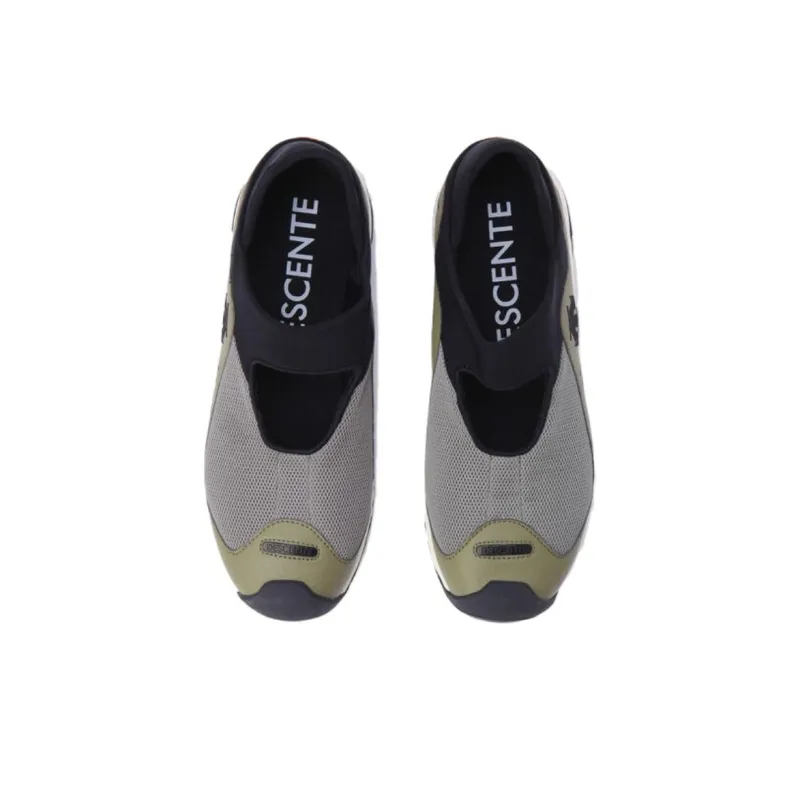 DESCENTE Urban T450 Anti Slip Wear Resistant Low Top Casual Shoes Unisex Gray Green Black-4
