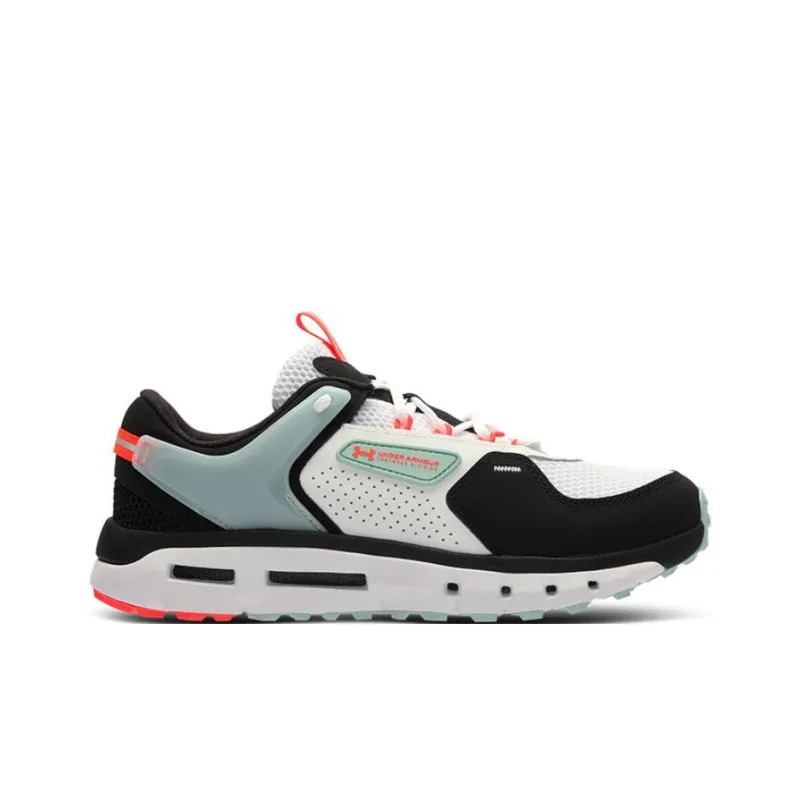 Under Armour SUMMIT Anti Slip Wear Resistant Low Top Casual Shoes Men's White Black-1