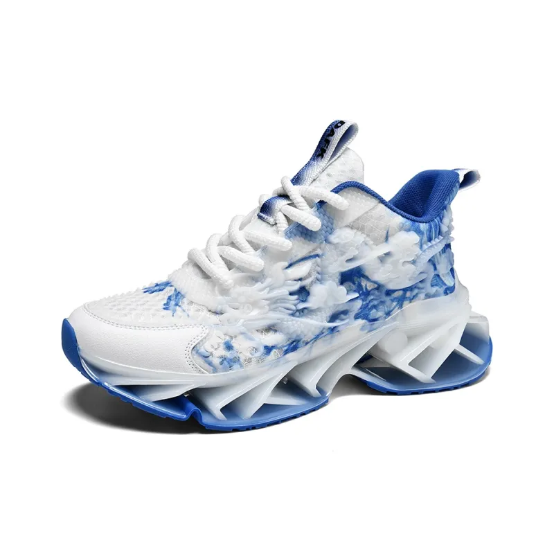 MVA Impact Resistant Wear Resistant Lightweight Breathable Slip Resistant Low Top Running Shoes Men's-2