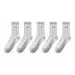 Gray White 5 Pack