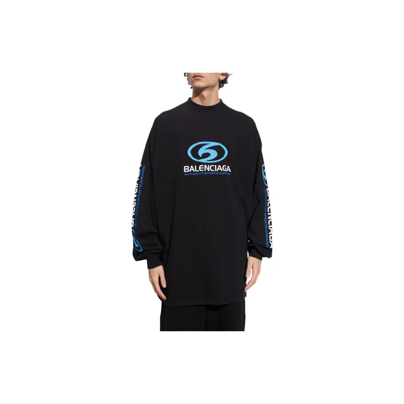 Balenciaga Logo Printed Crewneck Sweatshirt-2