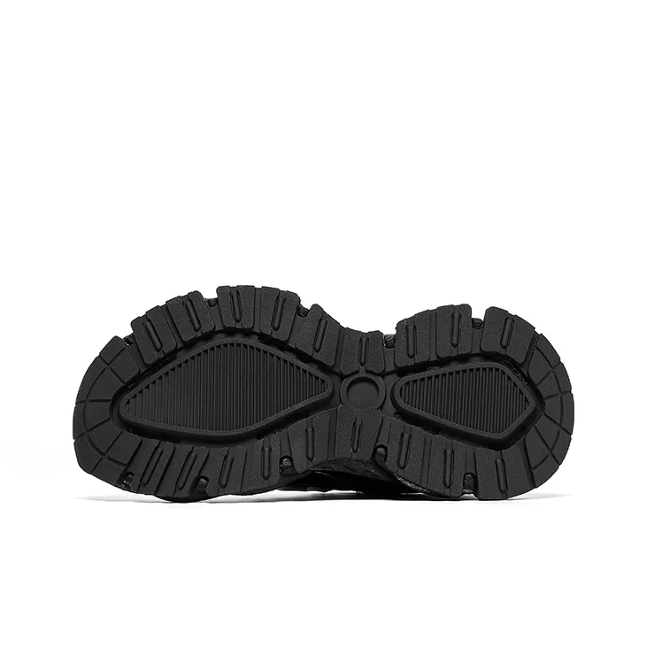 Acupuncture Cushioning Abrasion Resistant Lightweight Breathable Slip Resistant Low Top Chunky Sneakers Unisex-4