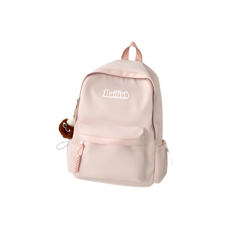NX DOUGHNUT Composite Cloth Backpack Regular Women's Ecru/Black/Green/Pink/Blue-15
