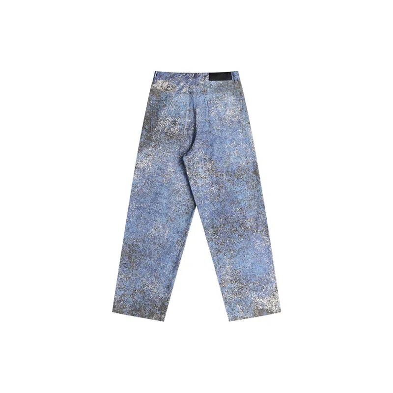 EMPTY REFERENCE Cargo Pants Unisex Blue-1