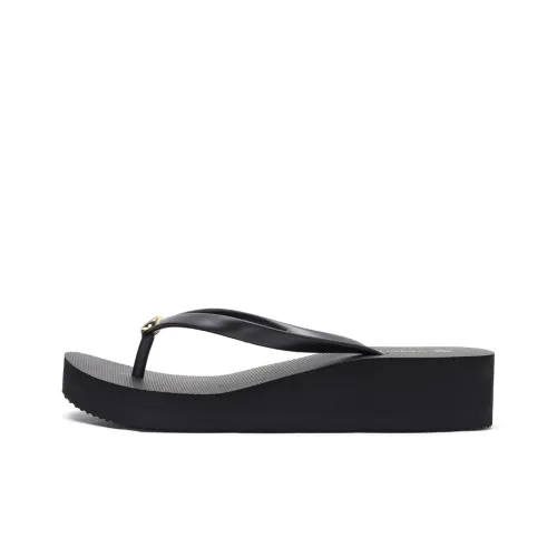 STEVESAM Odor Resistant Abrasion Resistant Slip Resistant Flip Flops Women's