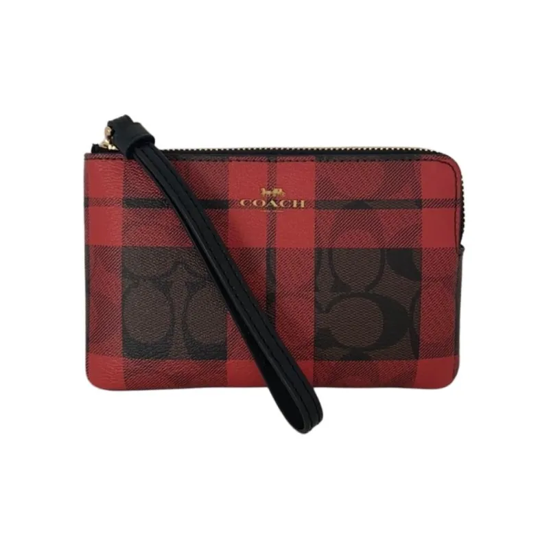COACH Corner Zip Handbags-2