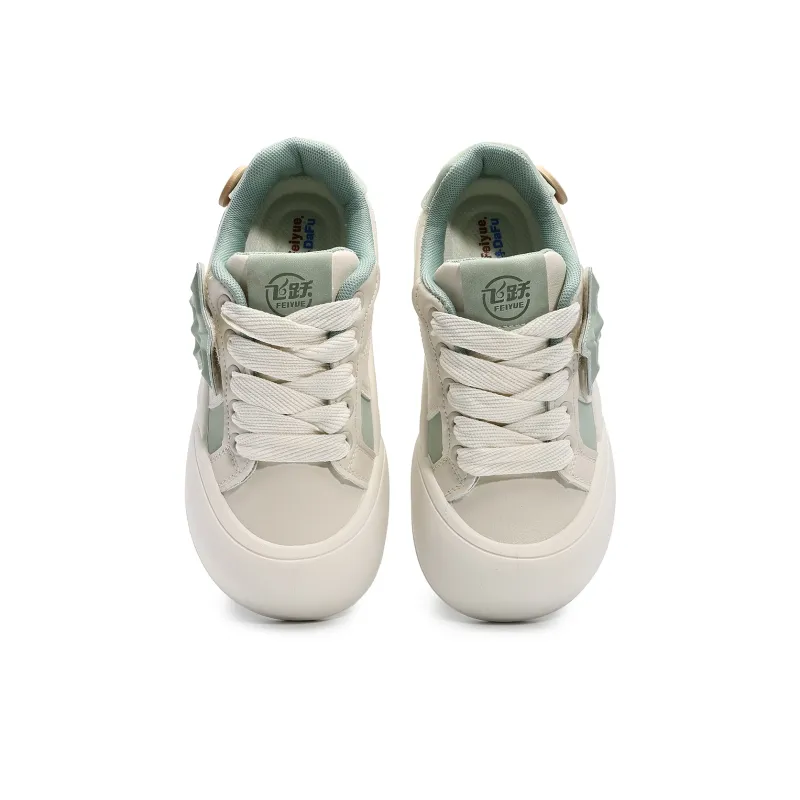 Feiyue Anti-Slip Wear-Resistant Low-Top Skateboard Shoes Women's-3