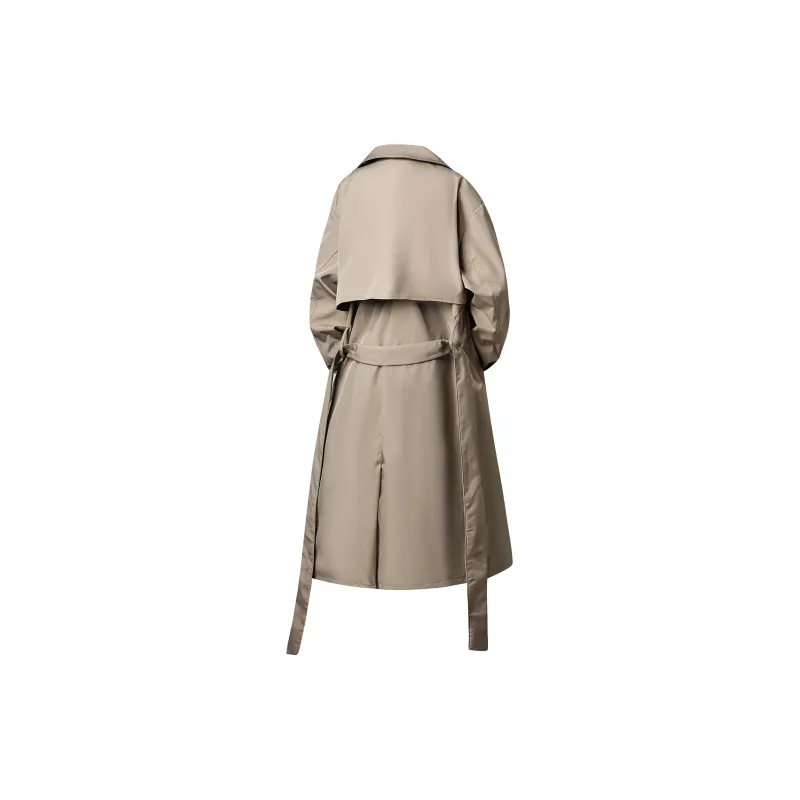 A.X.S.K Trench Coats Unisex-9