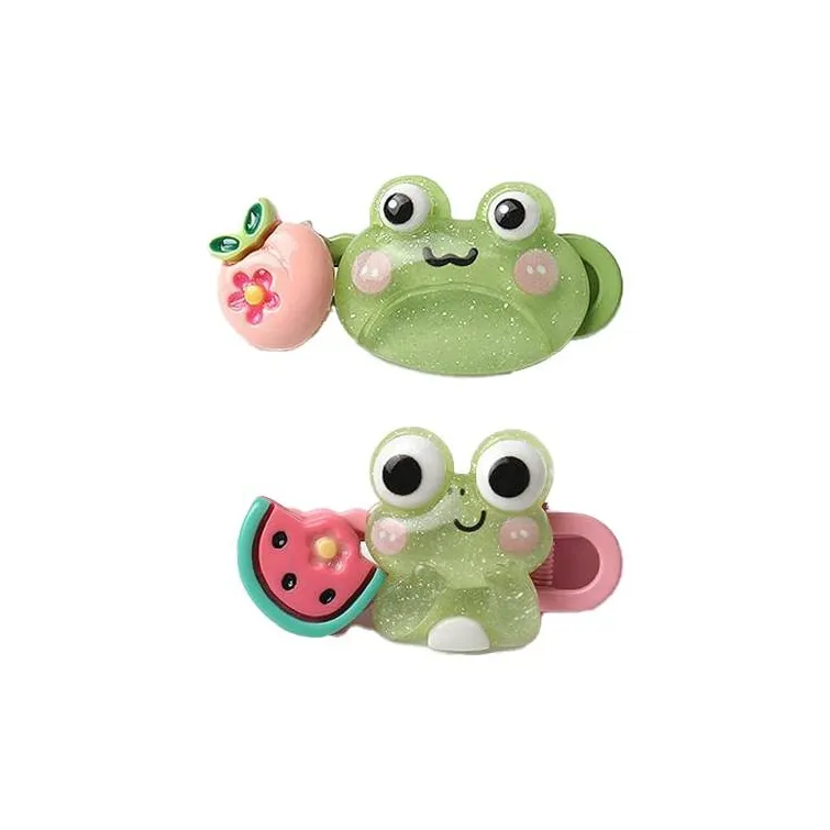 GIRATI Resin Hair Clips Women's-4