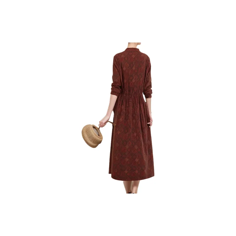 Mapping Long Sleeved Dresses Women's-0