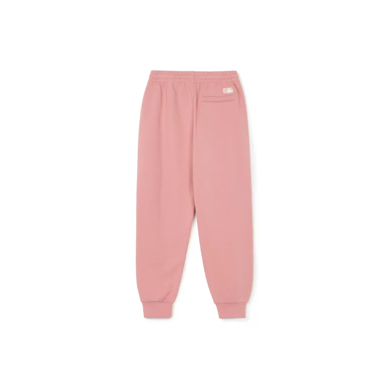 MLB New York Yankees Knitted Sweatpants Women's Pink-1