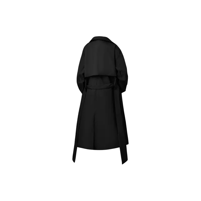 A.X.S.K Trench Coats Unisex-1