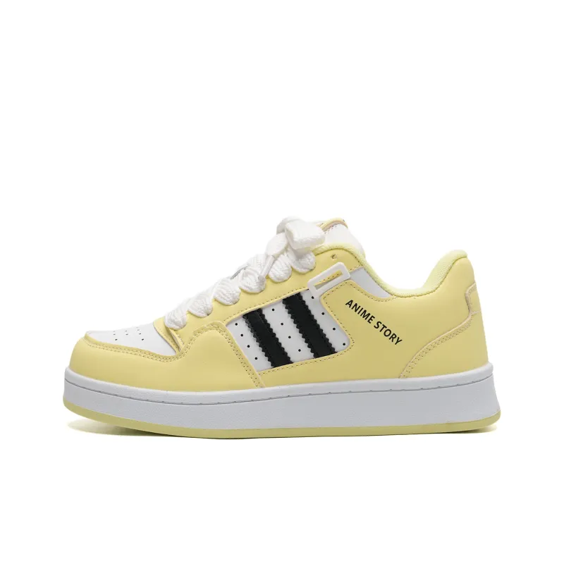 ABCIO Slip Resistant Waterproof Abrasion Resistant Height Increasing Low Top Skateboard Shoes Unisex-124