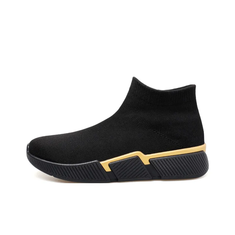 POLAR BEAR Anti-Slip And Wear-Resistant Breathable High-Top Casual Shoes Men's-3