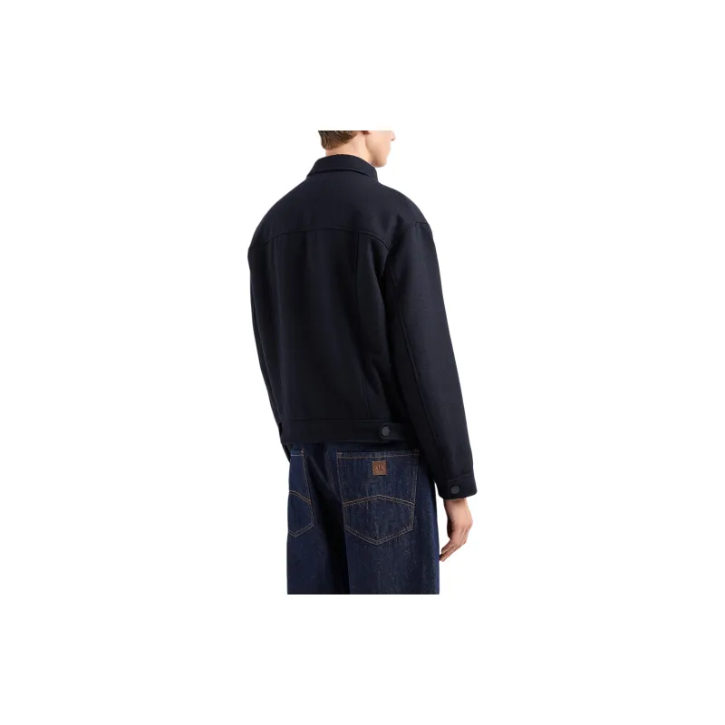 ARMANI EXCHANGE Twill Shirt Jacket-3