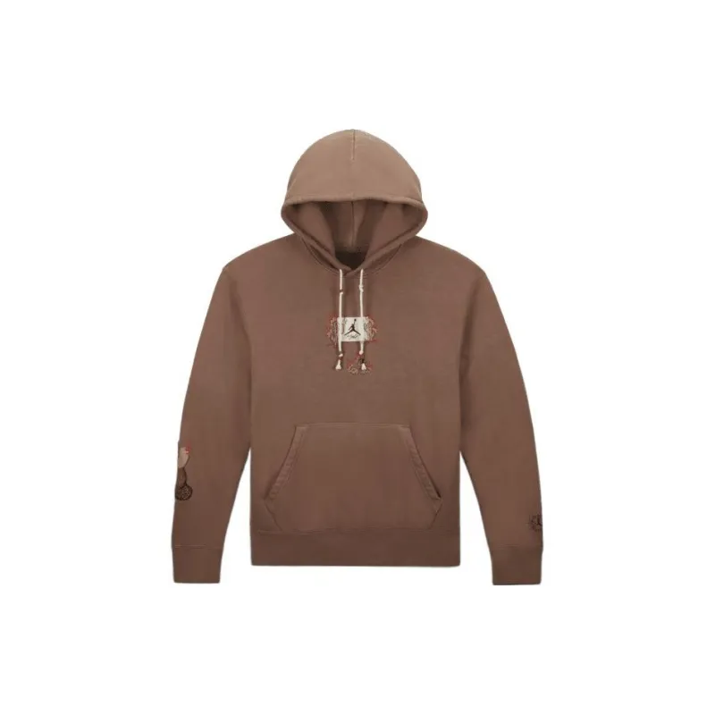 Jordan Sweatshirts Unisex Brown-2