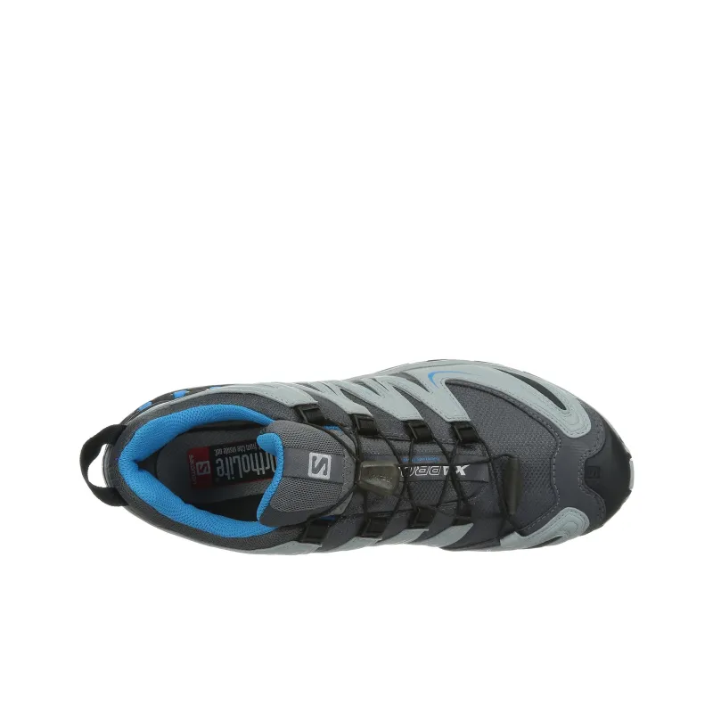 SALOMON XA PRO 3D Anti-Slip Wear-Resistant Mid-Top Trekking Shoes Men's Gray-4