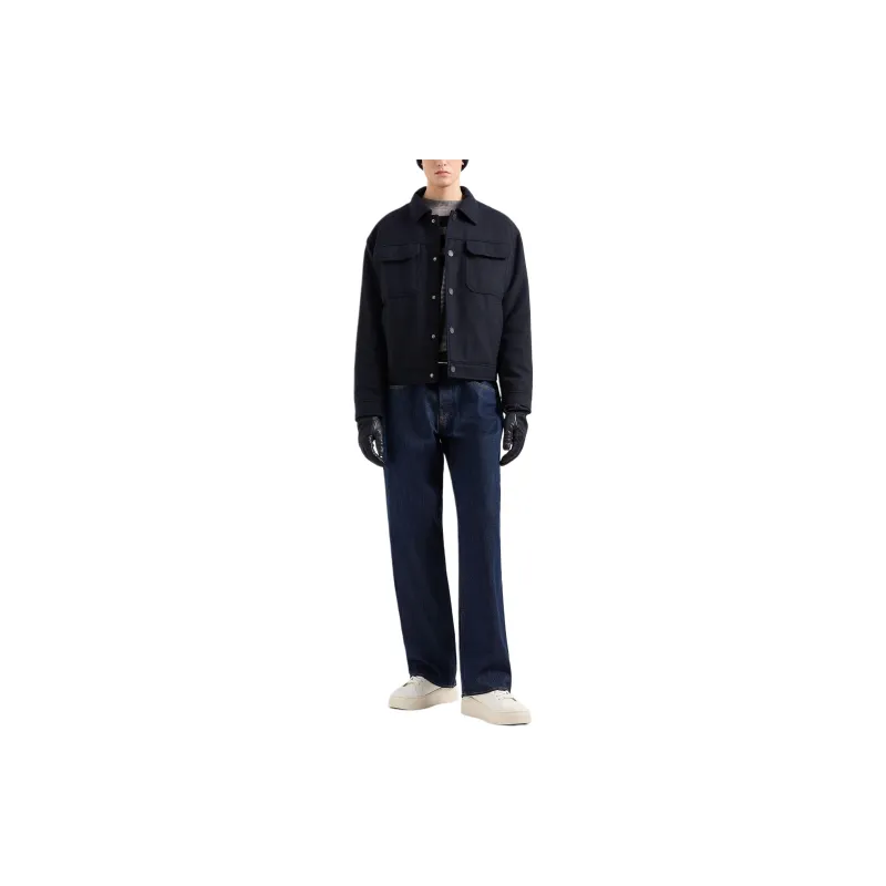 ARMANI EXCHANGE Twill Shirt Jacket-1
