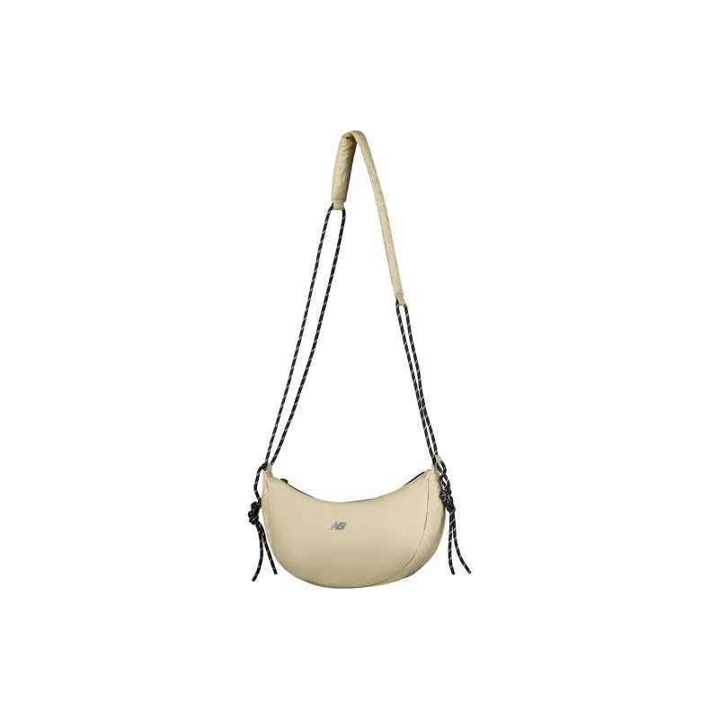 New Balance Fabric Shoulder Bag, Crossbody Bag Regular Women's Beige-1
