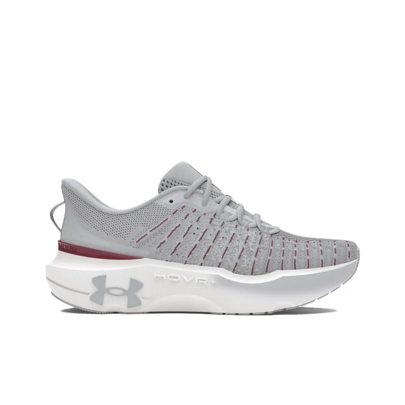 Under Armour Infinite Elite Anti Slip Wear Resistant Low Top Running Shoes Men's Gray-1