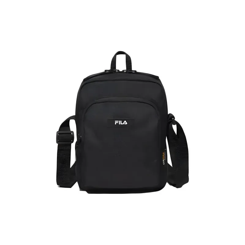 FILA Polyethylene Shoulder Bag, Crossbody Bag Mini Unisex Black-0