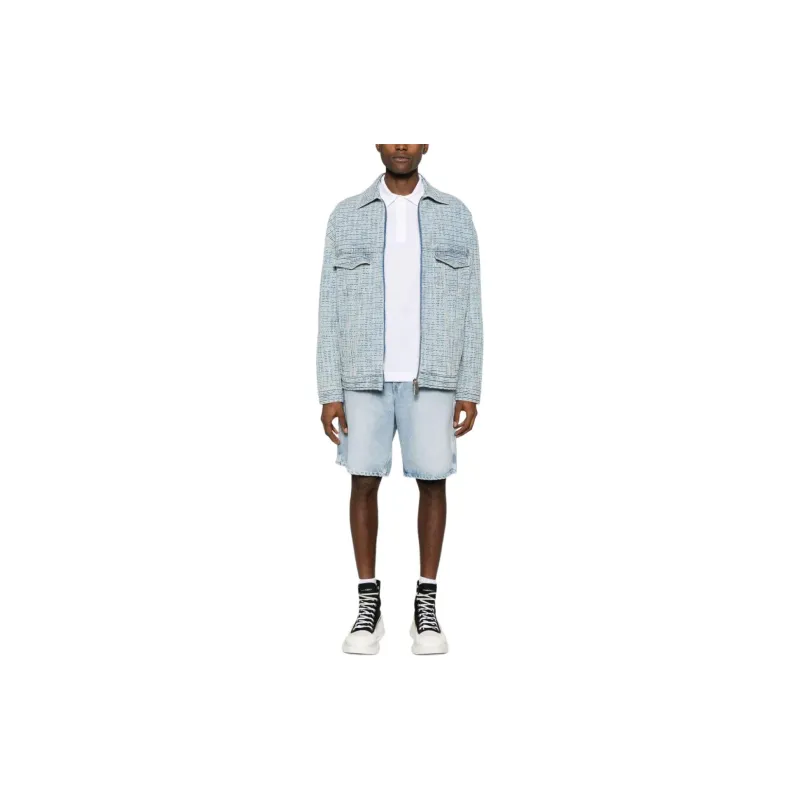 Givenchy 4G Embossed Denim Jacket-1