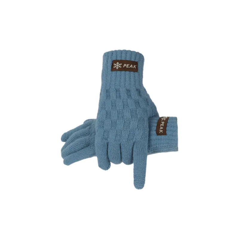 PEAK Acrylic Polyamide Polyester Knit Gloves Unisex-10