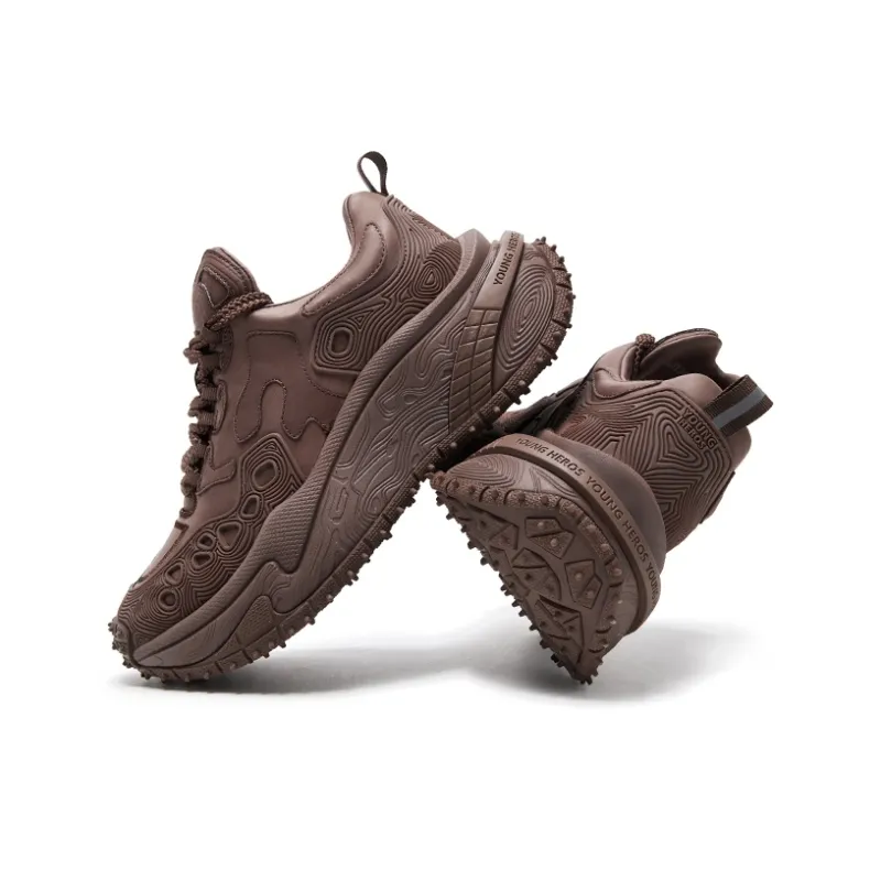 CHERYKALLY Cushioning Wear Resistant Low Top Chunky Sneakers Women's-10