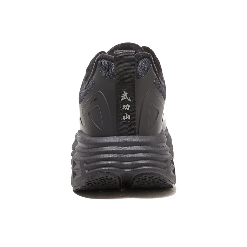 HOT POTATO Warm Cushioning Lightweight Slip Resistant Low Top Casual Trekking Shoes Unisex Warrior Black-3