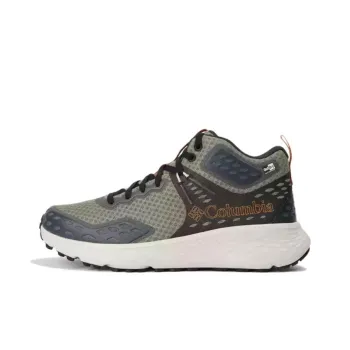 Columbia Konos Anti Slip Wear Resistant Mid Top Trekking Shoes Men's Green