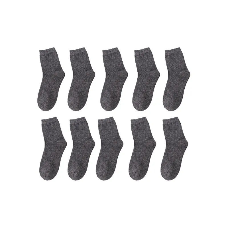 NOME Mid Calf Socks Men Multicolor Basic Mixed Color-21