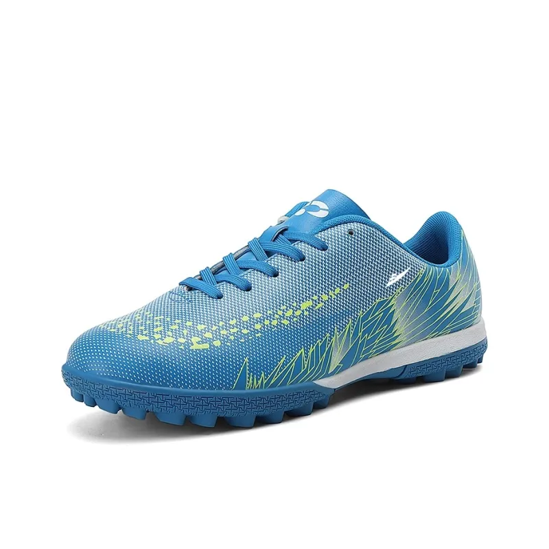 Kuding Soccer Shoes Unisex Low Top White-1