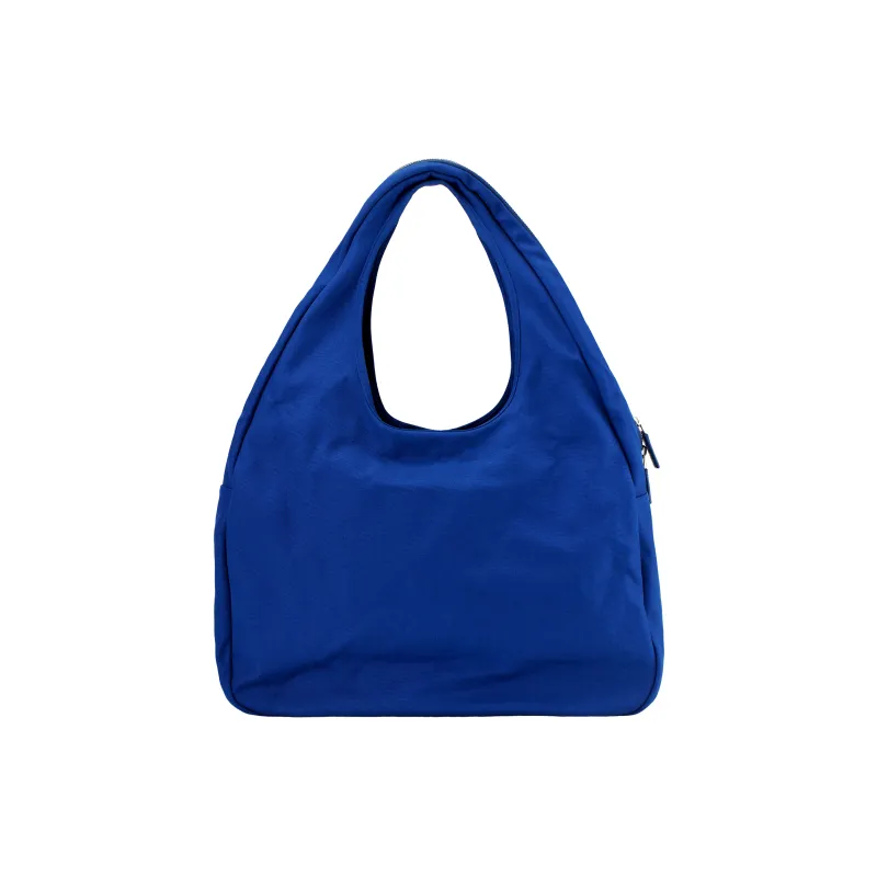 PRADA Hobo Canvas Hobo Bag Canvas Bag One Shoulder Handbag Regular Men's Cobalt Blue-4