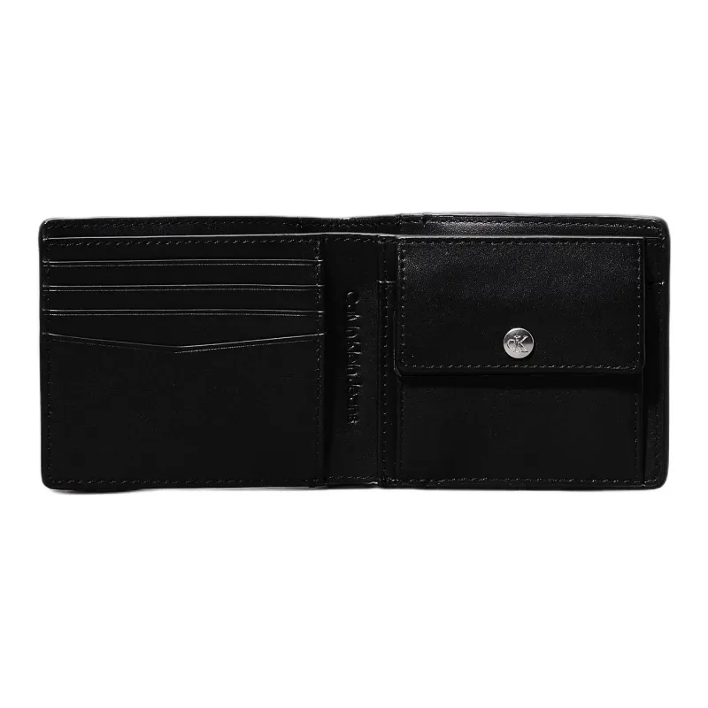 CALVIN KLEIN Leather Wallet Men's Black-3