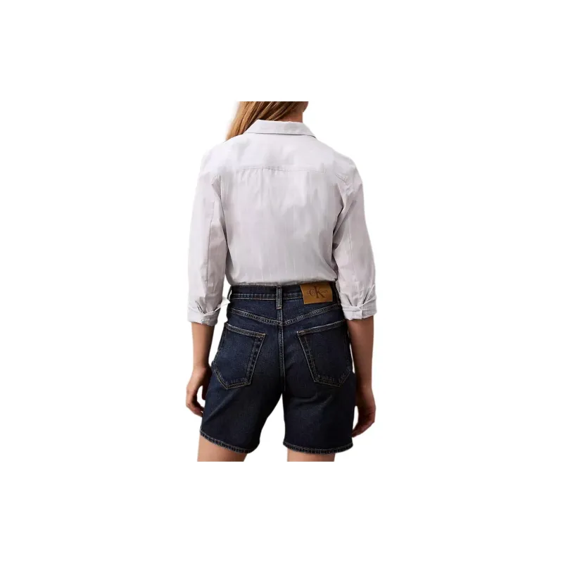 CALVIN KLEIN Denim Shorts Women's Blue-1