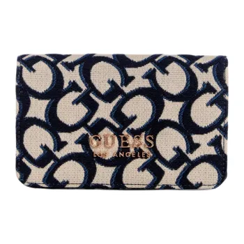 GUESS Artificial Leather Card Holder Women's Blue